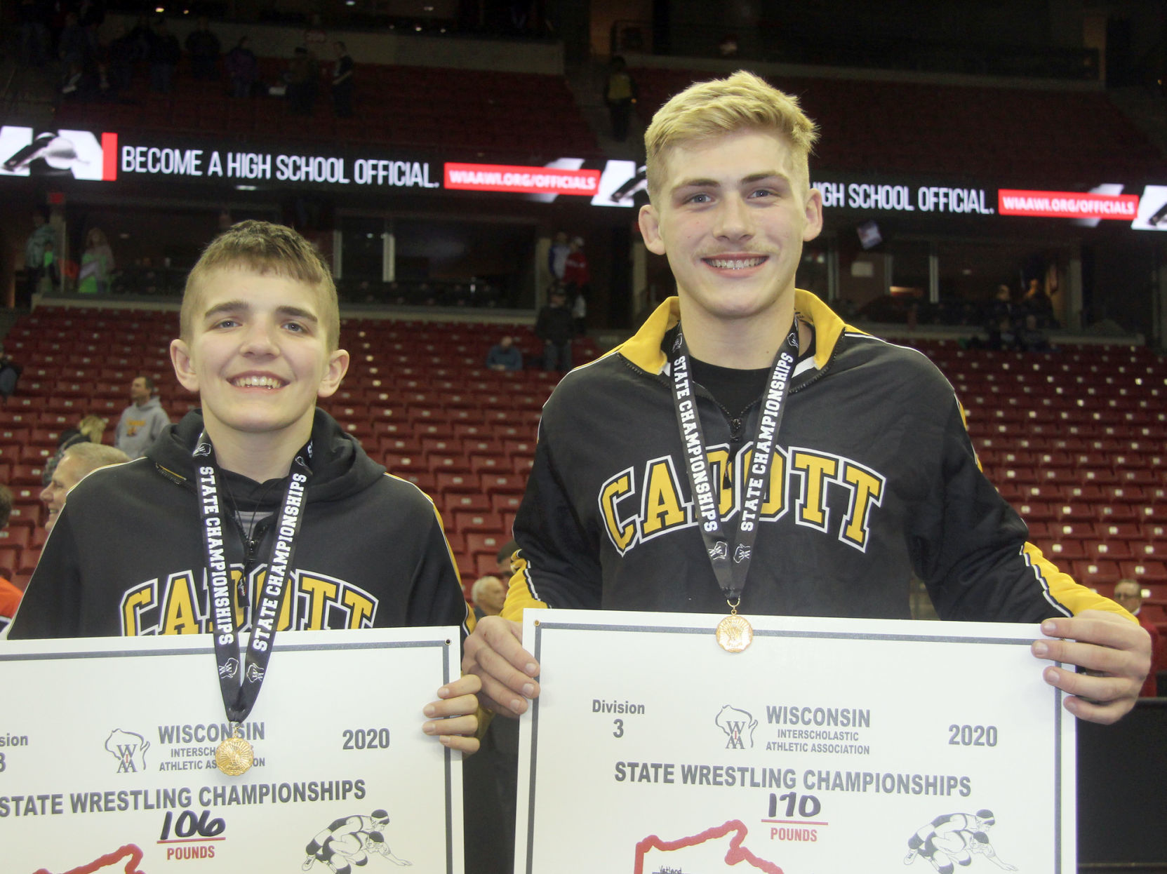 WIAA Individual State Wrestling Tournament 2-29-20
